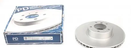 3835213023PD Диск гальмівний (передній) BMW 5 (E39)/7 (E38) 94-01 (324x30) Platinum MEYLE підбір по vin на Brocar