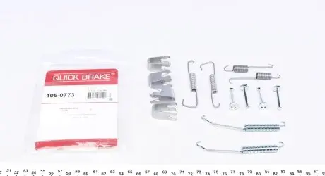 1050773 Гальмівні аксесуари QUICK BRAKE підбір по vin на Brocar
