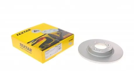 92268003 Диск тормозной (задний) Citroen C4 13-/Berlingo/Peugeot Partner 18- (268x12) PRO TEXTAR підбір по vin на Brocar