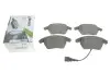 235870070110 Колодки тормозные (передние) VW Caddy 03- (с датчиком) (155.2x20.4x66) BRECK підбір по vin на Brocar