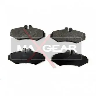 190534 Комплект гальмівних колодок, дискове гальмо MAXGEAR підбір по vin на Brocar