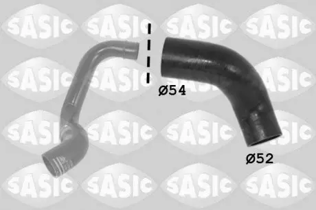 3336279 PRZEWÓD INTERCOOLERA FIAT STILO 1,9JTD SASIC підбір по vin на Brocar