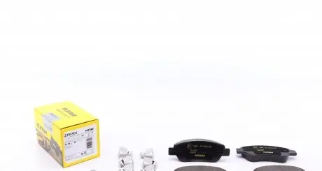 2395901 Колодки гальмівні (передні) Citroen С1/Peugeot 107/Toyota Aygo 05- (Bosch) Q+ TEXTAR підбір по vin на Brocar