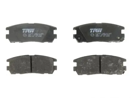 GDB1187 Комплект тормозных колодок, дисковый тормоз TRW подбор по vin на Brocar