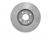 0986479637 Диск гальмівний (передній) Ford Fiesta V 2.0 05-08 (278x25) BOSCH підбір по vin на Brocar