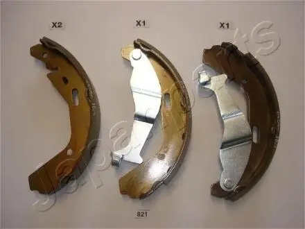 GF821AF Комплект гальмівних колодок JAPANPARTS підбір по vin на Brocar