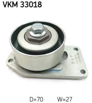 VKM33018 Натяжний ролик SKF підбір по vin на Brocar
