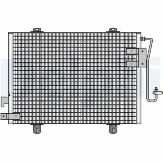 TSP0225131 Радіатор кондиціонера DELPHI підбір по vin на Brocar