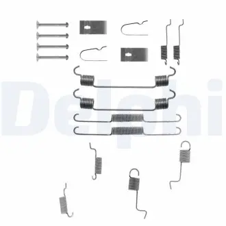 LY1217 Ремкомплект барабанних(гальмівних) колодок DELPHI підбір по vin на Brocar
