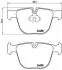 PP0117AF Тормозные колодки BMW P. X5/X6 2,0-4,4 08-19 JAPANPARTS підбір по vin на Brocar