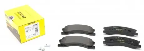 2408301 Колодки тормозные (передние) Jeep Grand Cherokee II 99-05 (Akebono) TEXTAR подбор по vin на Brocar