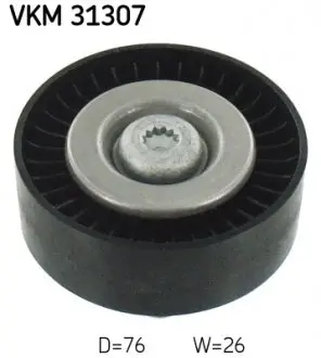 VKM31307 Обвідний ролик SKF підбір по vin на Brocar