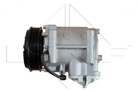 32723 Компресор кондиціонера Ford Fiesta 1.4/1.6 TDCi 08- NRF підбір по vin на Brocar