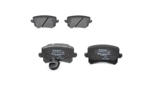 0986494814 Колодки гальмівні дискові, комплект BOSCH підбір по vin на Brocar