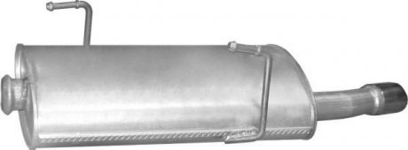 19507 Глушник випускної системи, задній POLMOSTROW підбір по vin на Brocar