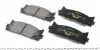 2435001 Колодки тормозные (передние) Toyota Camry/Lexus ES 01- (Akebono) TEXTAR підбір по vin на Brocar