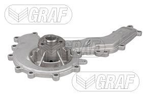 PA1353 Помпа воды Audi A4/A5/A6/A7/Q5/Q7/VW Amarok 3.0TDI 14- (R/B) (6 лоп) GRAF підбір по vin на Brocar