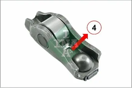 422024310 Коромисло клапана BMW 3 (F30/F80/G20/G80/G28)/5 (G30/F90)/7 (G11/G12) 15- B46/B48/B58 INA підбір по vin на Brocar