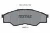 2456701 Комплект тормозных колодок, дисковый тормоз TEXTAR підбір по vin на Brocar