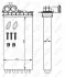 54332 Радіатор пічки Peugeot 206/307/Citroen C3 00- NRF підбір по vin на Brocar