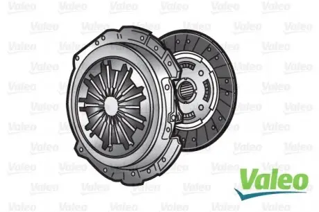 826647 Ремонтний комплект зчеплення VALEO підбір по vin на Brocar