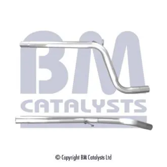 BM50738 RURA WYDECHOWA VW CADDY 1,6TDI-2,0TDI BM CATALYSTS підбір по vin на Brocar
