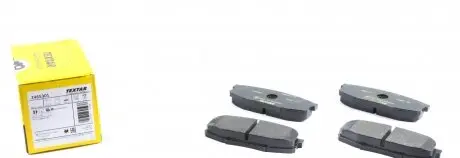 2465301 Колодки тормозные (задние) Toyota Land Cruiser 200 08- (Advics) TEXTAR подбор по vin на Brocar