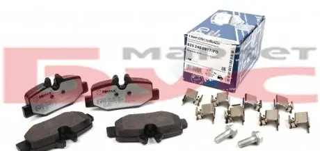 0252400817PD Колодки тормозные (задние) MB Vito (W639) 03- (Platinum) MEYLE подбор по vin на Brocar
