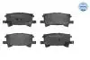 0252396715 Колодки гальмівні (задні) Lexus RX 03-08 MEYLE підбір по vin на Brocar