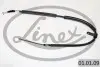 010109 Трос ручного гальма LINEX підбір по vin на Brocar