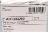 ADT343260 Диск гальмівний (передній) Toyota Land Cruiser 200/Lexus LX 07- (340х32) (з покриттям) BLUE PRINT підбір по vin на Brocar