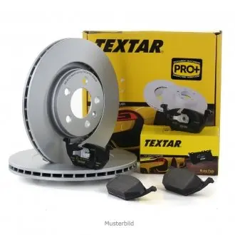92141205 Диск тормозной (передний) Ford C-max/Focus/Volvo C30/C70/S40/V50 04- (278x25) PRO+ TEXTAR подбор по vin на Brocar