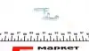 2373401 Колодки гальмівні (передні) Lexus RX 03- (Akebono) (140.8x59.3) TEXTAR підбір по vin на Brocar