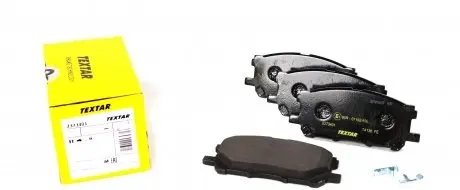 2373401 Колодки тормозные (передние) Lexus RX 03- (Akebono) (140.8x59.3) TEXTAR подбор по vin на Brocar