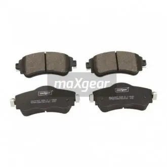 193027 Комплект гальмівних колодок, дискове гальмо MAXGEAR підбір по vin на Brocar