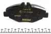 2374303 Колодки тормозные (передние) MB E-class (W211) 02-09 (Bosch) Q+ (с датчиками) TEXTAR підбір по vin на Brocar