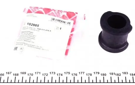 102985 Втулка стабілізатора (заднього/зовнішня) VW T5/T6 03- (d=27mm) FEBI BILSTEIN підбір по vin на Brocar