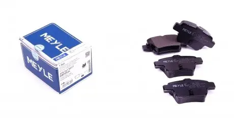 0252415017 Колодки гальмівні (задні) Citroen C4/Peugeot 307 00- (Bosch) Q+ MEYLE підбір по vin на Brocar