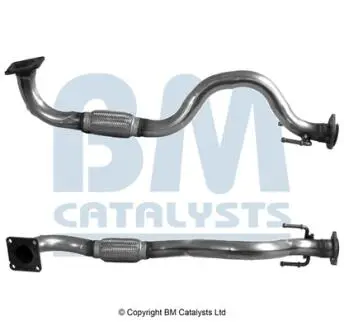BM70455 Труба выхлопного газа BM70455 BM CATALYSTS BM CATALYSTS підбір по vin на Brocar