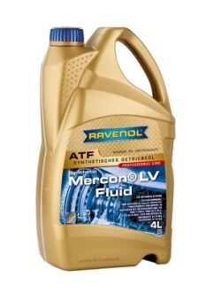 121113700401999 OLEJ RAVENOL MERCON LV FLUID 4L SYNT. RAVENOL подбор по vin на Brocar