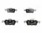PP005AF Колодки тормозные дисковые MAZDA зад. 3 06- JAPANPARTS підбір по vin на Brocar