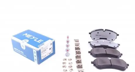 0252214721PD Колодки тормозные (передние/задние) VW Crafter/MAN TGE 16- MEYLE підбір по vin на Brocar