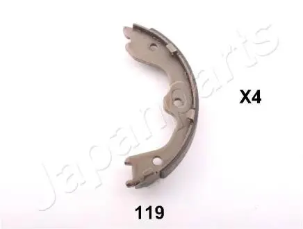 GF119AF Комлект гальмівних накладок JAPANPARTS підбір по vin на Brocar