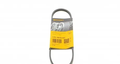3PK628ELAST Ремінь генератора Volvo S60/S80/V60/V70/XC60/XC70 2.0-2.5 06-16 CONTITECH підбір по vin на Brocar