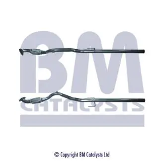 BM50100 Труба выхлопного газа BM CATALYSTS подбор по vin на Brocar