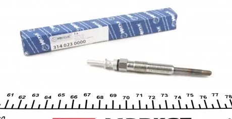 3140230000 Свічка розжарювання BMW 3 (E46)/5 (E39)/7 (E38)/X5 (E53)/Opel Omega B 2.0CDTi/2.5DTI/3.0D 98-05 MEYLE підбір по vin на Brocar