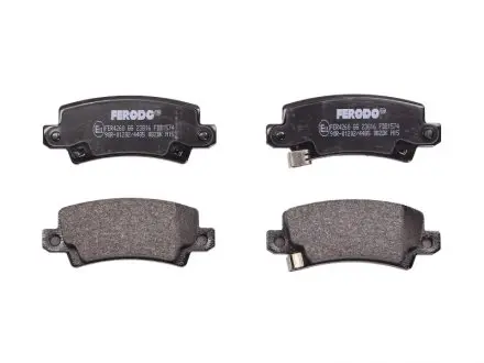 FDB1574 Тормозные колодки к-кт. FERODO підбір по vin на Brocar