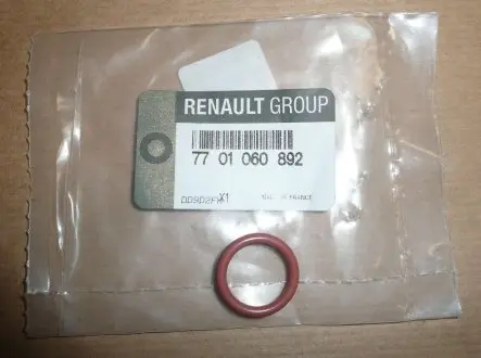 7701060892 Прокладка сливной трубки турбины 15,5Х2,5 RENAULT подбор по vin на Brocar