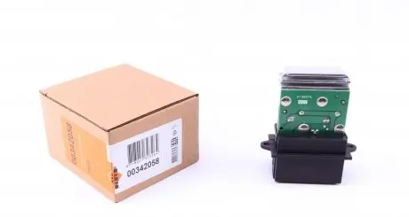 342058 Реостат пічки Renault Master 80- NRF підбір по vin на Brocar