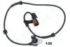 ABS136 Датчик ABS задн. Лев.PRIMERA -01 JAPANPARTS підбір по vin на Brocar